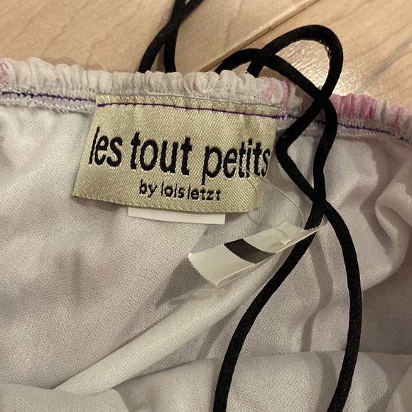 Les Tout Petits girls high low sleeveless smocked top long maxi dress - Picture 5 of 11